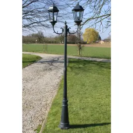 vidaxl-stojaca-lampa-ogrodowa-2-ramienna-230-cm-ciemnozielona-czarna
