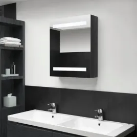 vidaxl-szafka-lazienkowa-z-lustrem-i-led-lsniaca-czern-50x14x60-cm