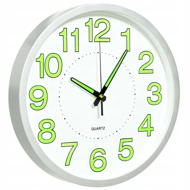 vidaxl-fluorescencyjny-zegar-scienny-bialy-30-cm-stan-nowy