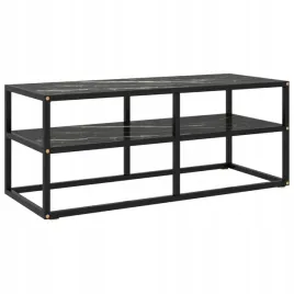 vidaxl-szafka-pod-telewizor-czarna-z-marmurowym-szklem-100x40x40-cm