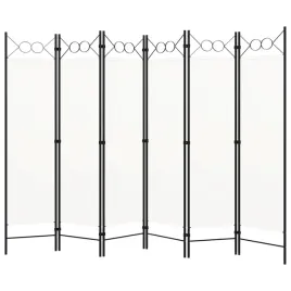 vidaxl-parawan-6-panelowy-kremowy-240-x-180-cm