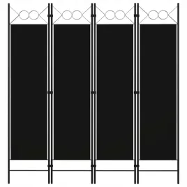 vidaxl-parawan-4-panelowy-czarny-160-x-180-cm