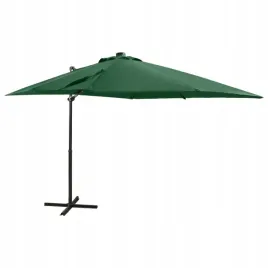vidaxl-parasol-wiszacy-z-lampkami-led-i-slupkiem-zielony-250-cm
