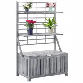 vidaxl-skrzynia-z-kratka-99x55x160-cm-szara-lite-drewno-akacjowe