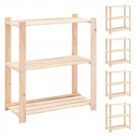 vidaxl-regaly-z-3-polkami-5-szt-80x38x90-cm-sosna-150-kg