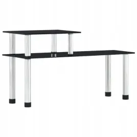 vidaxl-polka-kuchenna-czarne-hartowane-szklo-45x16x26-cm