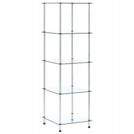 vidaxl-5-poziomowa-polka-przezroczysta-40x40x130-cm-szklo-hartowane