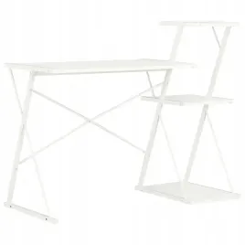 vidaxl-biurko-z-polka-biale-116x50x93-cm