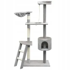 vidaxl-drapak-dla-kota-z-slupkami-do-drapania-150-cm-kolor-szary