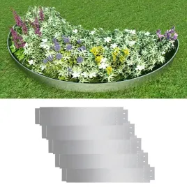 vidaxl-obrzeza-trawnikowe-5-szt-stal-galwanizowana-100x19-cm