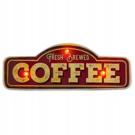 znak-metalowy-retro-led-fresh-brewed-coffee-forever-light