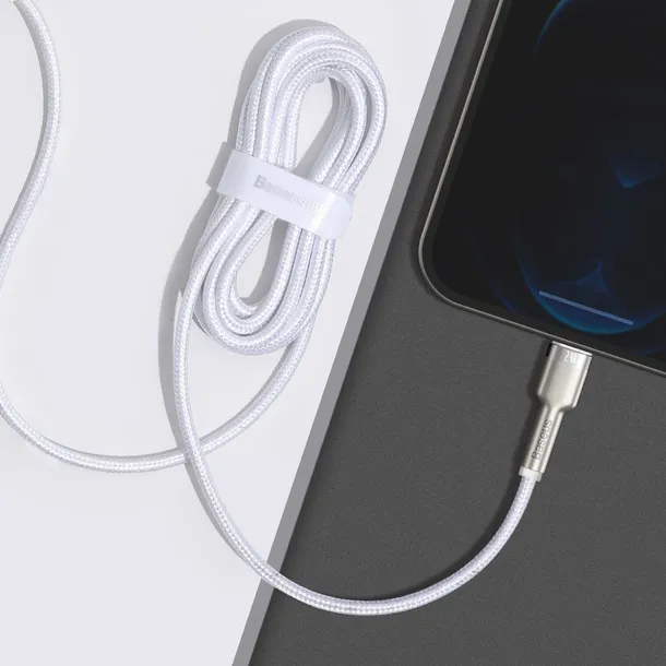 kabel-usb-do-lightning-baseus-cafule-2-4a-2m-bialy-kolor-bialy-stan-nowy