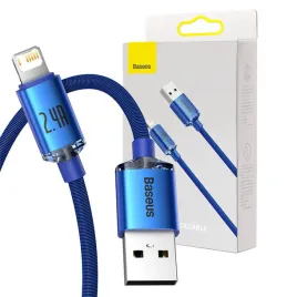 kabel-usb-do-lightning-baseus-crystal-shine-2-4a-2m-niebieski