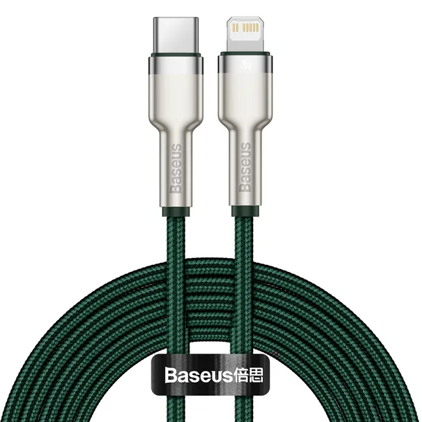 kabel-usb-c-do-lightning-baseus-2m-zielony-stan-nowy