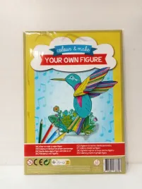 kolorowanka-zloz-figurke-zolta-zrob-to-sam