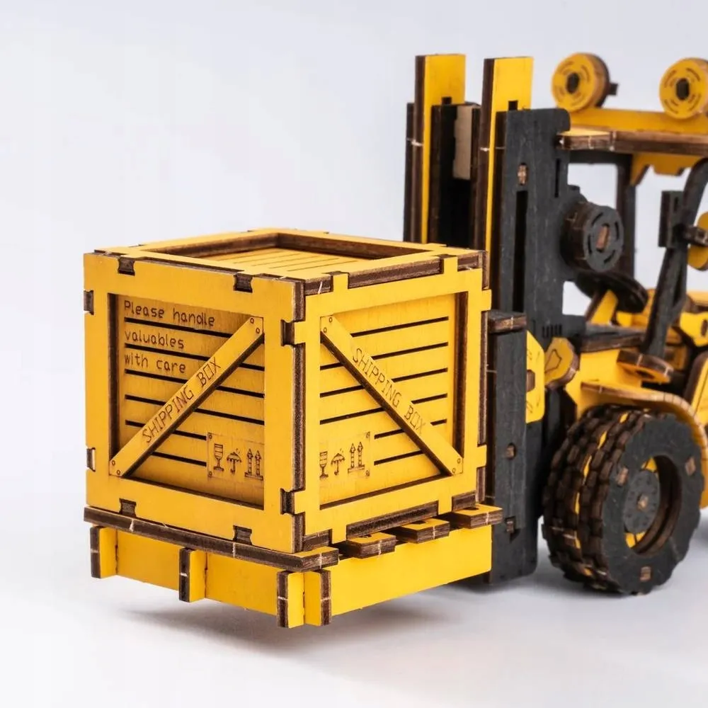 puzzle-3d-robotime-wozek-widlowy-tg413k