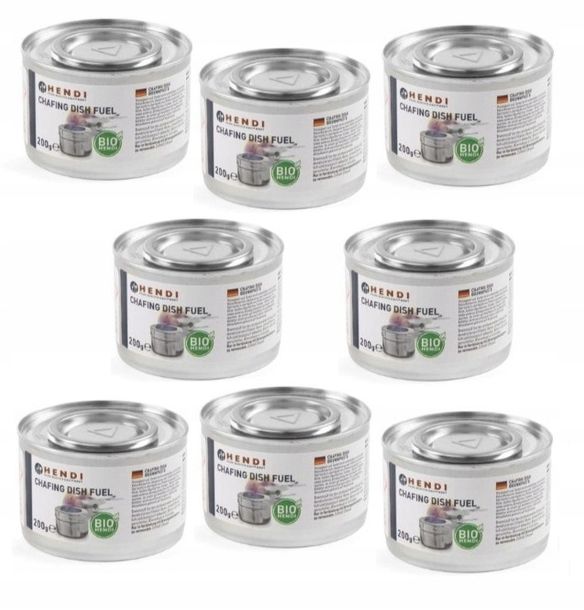 PASTA PALIWO PODGRZEWACZY 200g FONDUE PUSZKA 8 szt