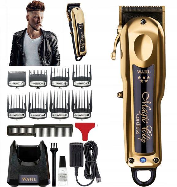 ﻿Maszynka do włosów Wahl Magic Clip Cordless GOLD