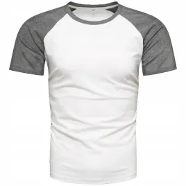 t-shirt-meski-koszulka-biala-z-grafitowymi-rekawkami-xxl