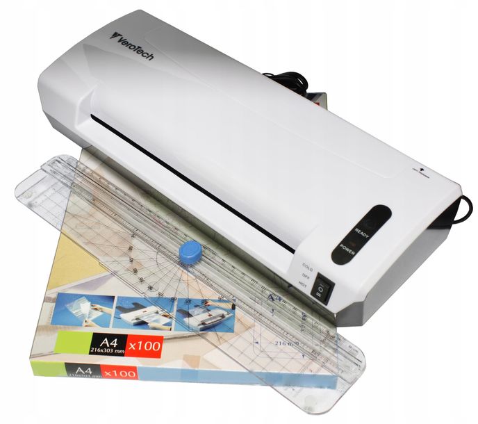 Фото - Ламінатор A4Tech LAMINATOR A4 laminarka + GRATIS Folie i Trymer 