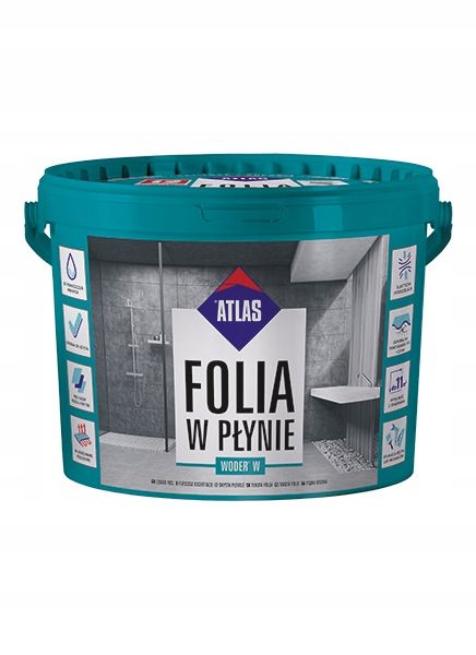 Zdjęcia - Grunt Folia ﻿Atlas  w płynie woder w 4,5kg 