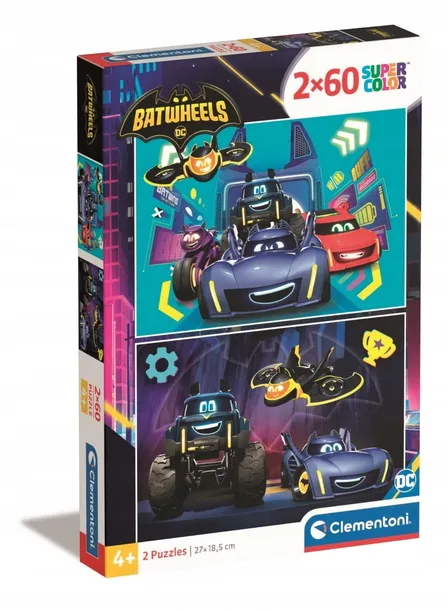 puzzle-2x60-super-kolor-batwheels-liczba-elementow-2