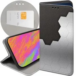 etui-z-klapka-do-oppo-a16-a16s-a54s-wzory-szare-metallic-grey-futeral