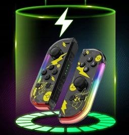 Nintendo Switch Joy-con Kontroler NINTENDO Switch Joy-Con Pair PIKACHU 2 szt. LED