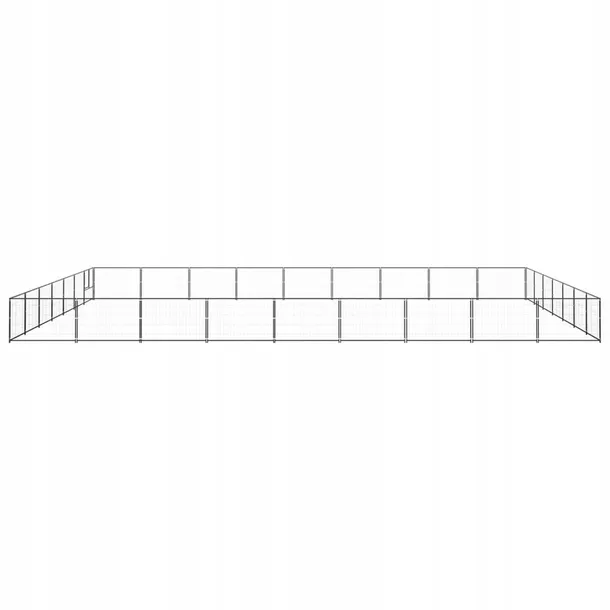 kojec-dla-psa-czarny-63-m-stalowy-szerokosc-zewnetrzna-900-cm
