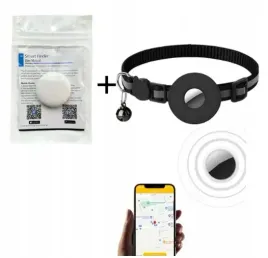 Zdjęcie produktu LOKALIZATOR GPS DLA PSA KOTA OBROŻA ZAPOBIEGA UTRACIE TRACKER BLUETOOTH
