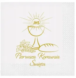 serwetki-biale-pierwsza-komunia-swieta-zloty-nadruk-kielich-ihs-33cm-20szt