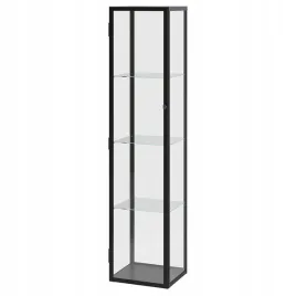 ikea-blaliden-regal-z-witryna-czarny-35x32x151-cm