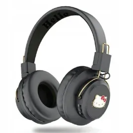 hello-kitty-sluchawki-nauszne-bluetooth-hkbh9khlmk-czarne-black-metal-logo