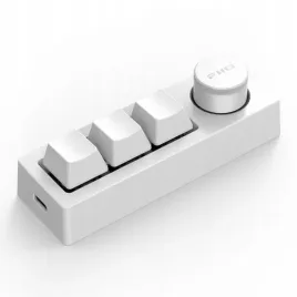 fiio-kb1k-klawiatura-multimedialna-programowalna-mechaniczna-biala-pokretlo