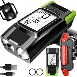 zestaw-mocna-lampka-rowerowa-przod-tyl-licznik-bezprzewodowy-dzwonek-rower