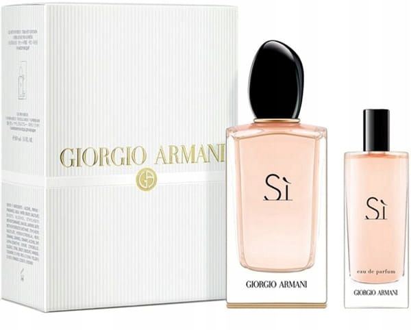 Фото - Жіночі парфуми Armani Giorgio  Si zestaw woda perfumowana 100ml EDP +15ml EDP FOLIA WAWA 