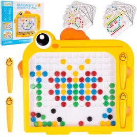 tablica-magnetyczna-mozaika-koraliki-kurczak-szablony-ukladanka-magnesowa