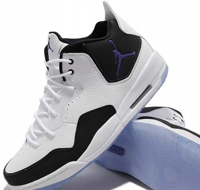 Buty męskie NIKE JORDAN COURTSIDE 23 skórzane białe sportowe
