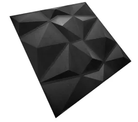 panele-scienne-50x50-diament-czarny-kaseton-sufitowy