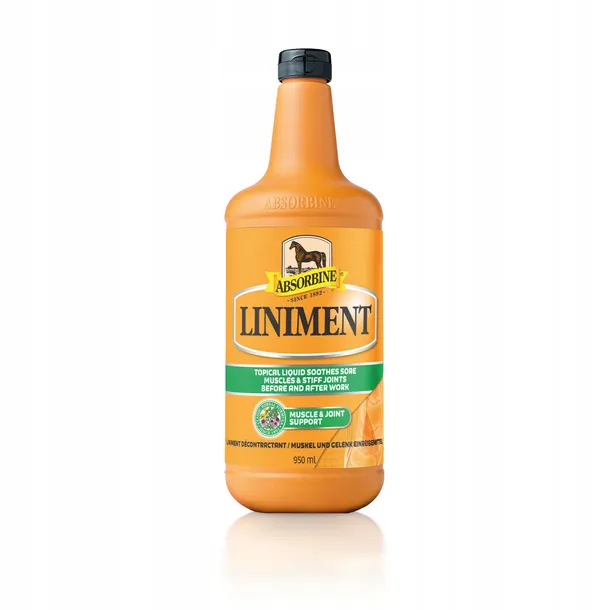 ABSORBINE LIQUID Ziołowa Wcierka dla Koni 950 ml