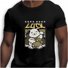 koszulka-meska-czarna-nadruk-push-your-luck-4xl