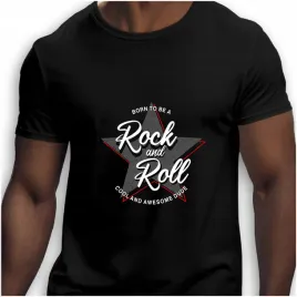 koszulka-meska-czarna-nadruk-born-to-be-a-rock-and-roll-5xl