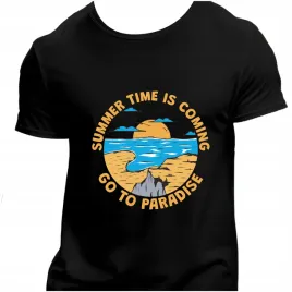 koszulka-meska-czarna-nadruk-summer-time-3xl