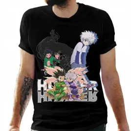 koszulka-meska-czarna-z-nadrukiem-anime-hunter-x-hunter-4xl