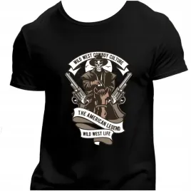 koszulka-meska-czarna-nadruk-wild-west-cowboy-culture-3xl