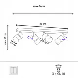 listwa-spot-lampa-sufitowa-reflektorki-tuby-gu10-stan-nowy