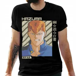 koszulka-meska-czarna-z-nadrukiem-anime-kazuma-l