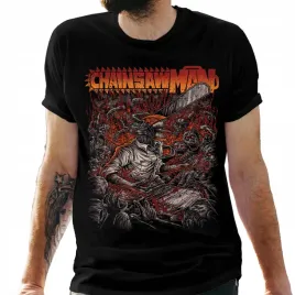 koszulka-meska-czarna-z-nadrukiem-anime-chainsaw-man-xxl