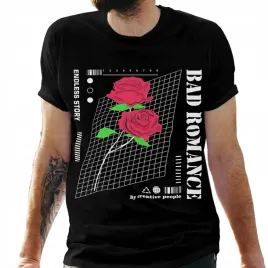 koszulka-meska-czarna-z-nadrukiem-zly-romans-3xl