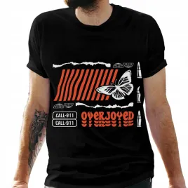 koszulka-meska-czarna-z-nadrukiem-rozradowany-3xl